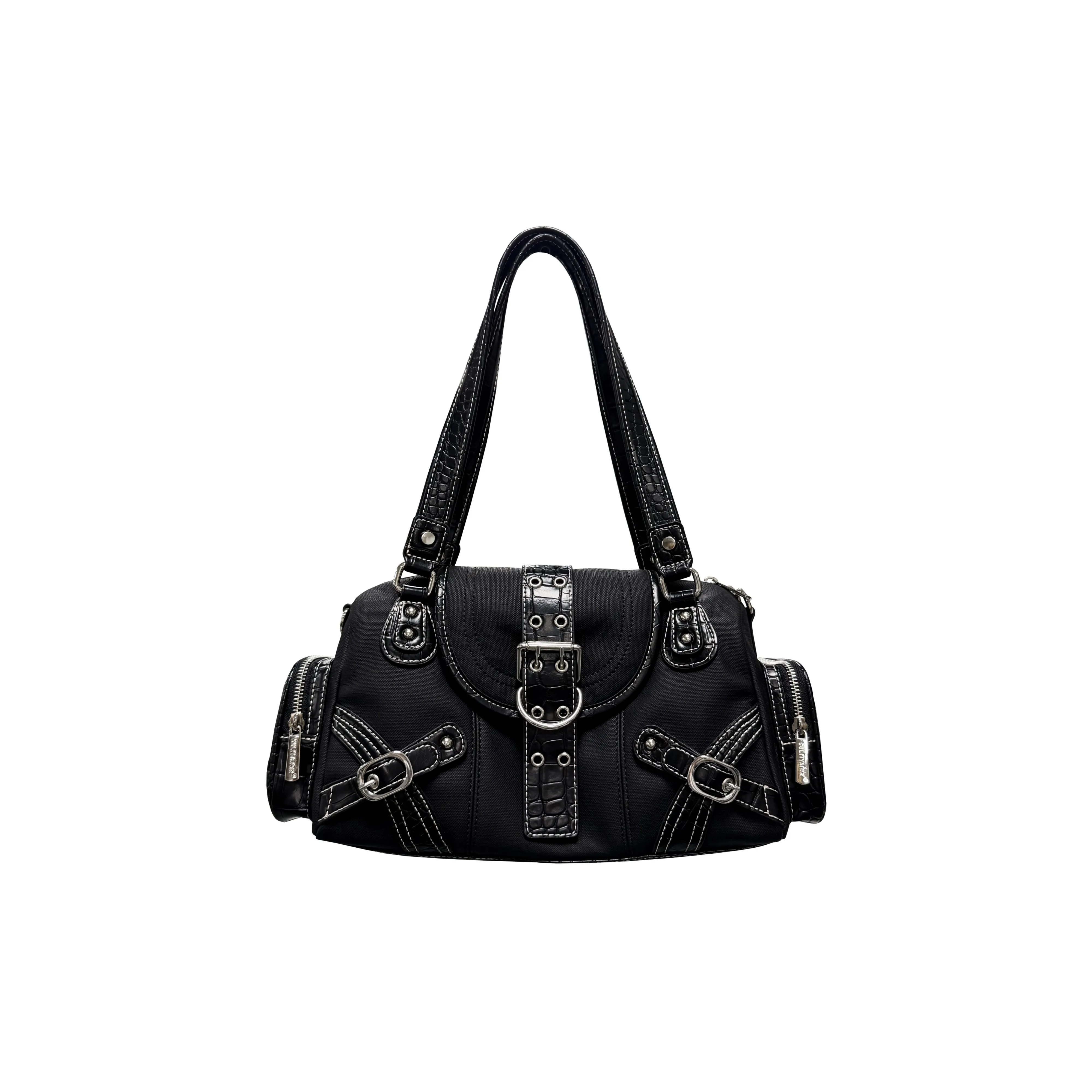 CULTIVATOR ПУ (полиуретан) Сумка через плечо Средняя Унисекс Многоцветная