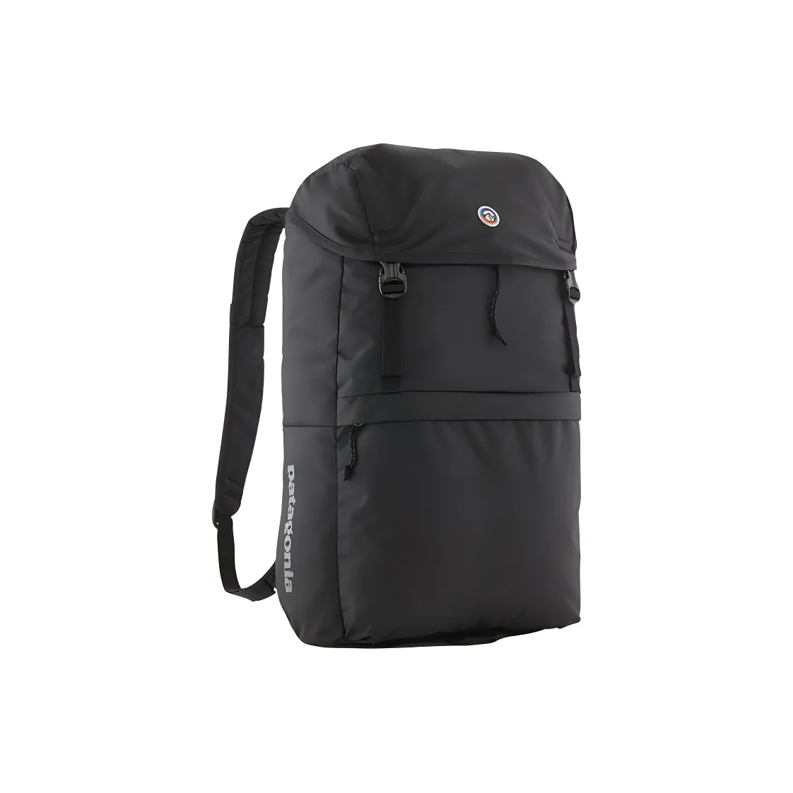 Patagonia 28L Double Shoulder Backpack Outdoor Bag Recycled Polyester Black Unisex