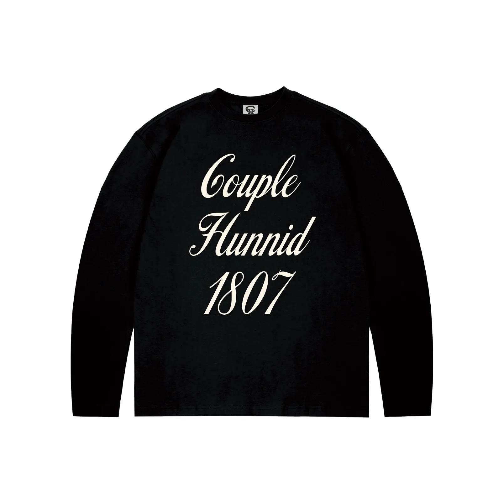 Couple Hunnid 1807 Collaboration Длинный рукав Свитшот Унисекс