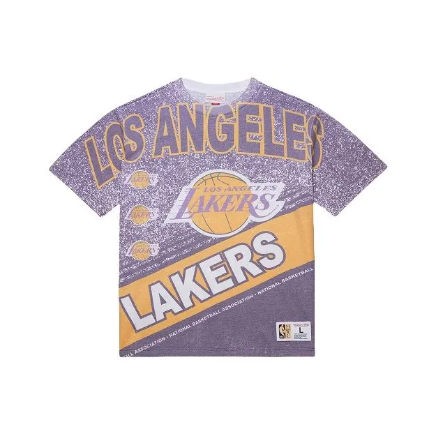 MITCHELL NESS x NBA Los Angeles Lakers SS25 Футболка Унисекс