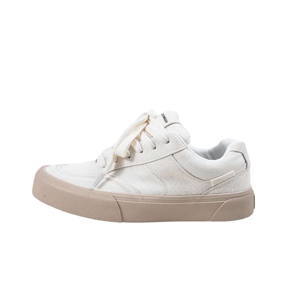 BOOM GUY Скейтборд Кроссовки Низкие Бежевые Женские