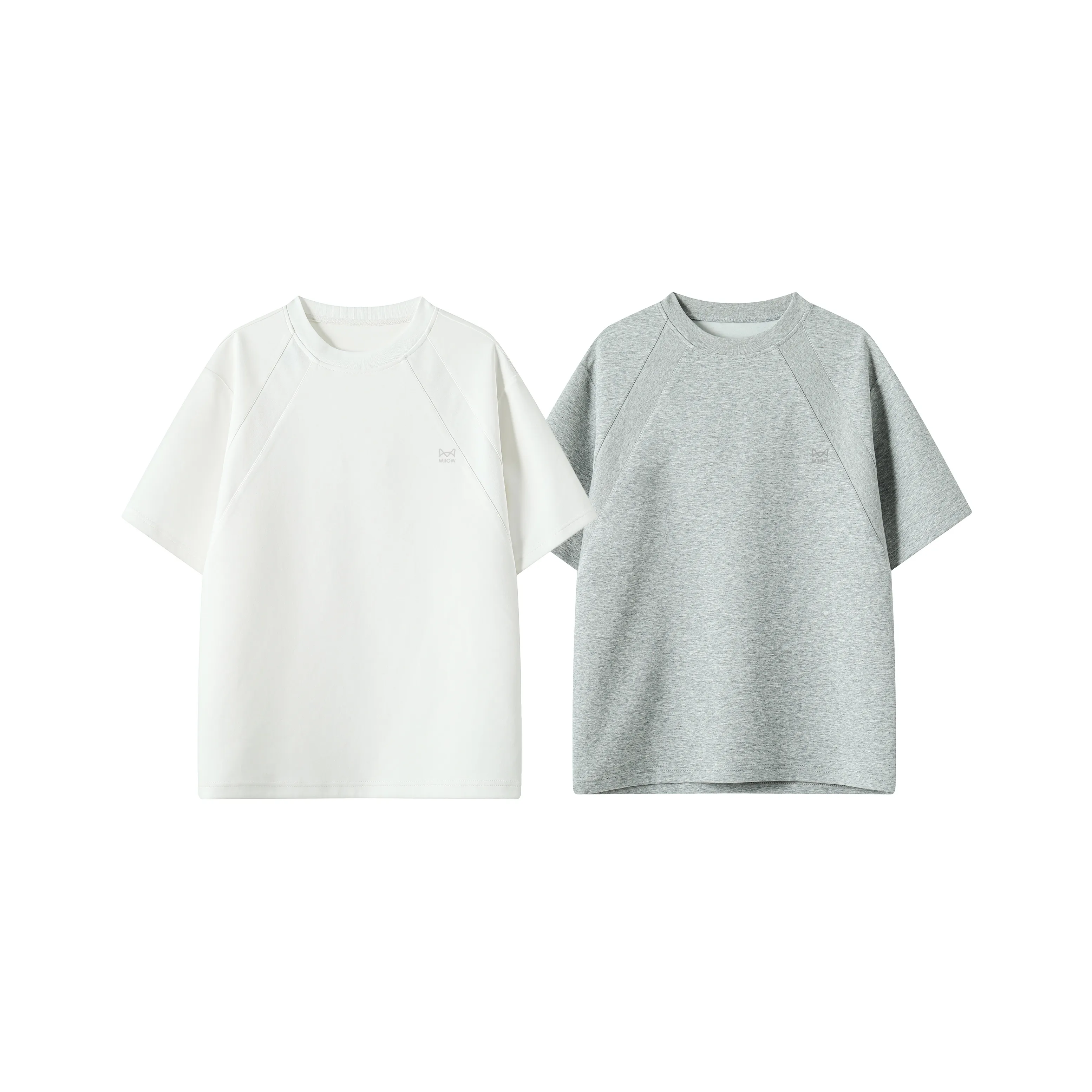 MIIOW Trend Party Series Короткий рукав T-рубашки Унисекс 2 упаковки