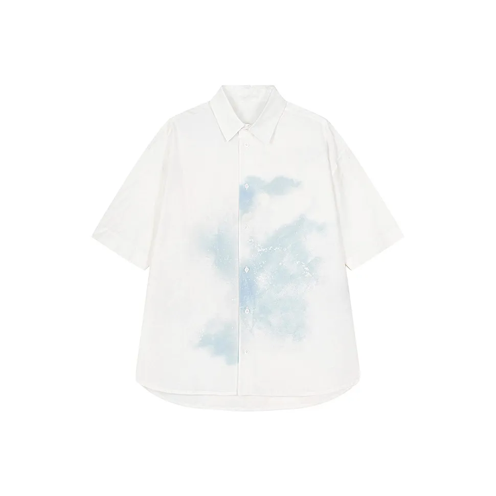 CROQUIS 482 Синий/Серый Комбинация Мужская Рубашка