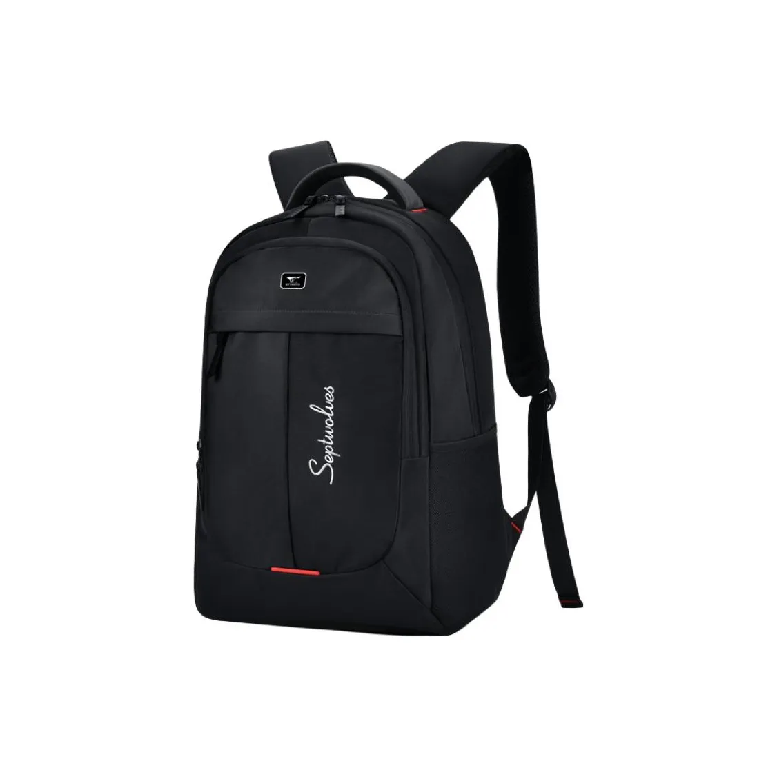 SEPTWOLVES Oxford Backpack Regular Unisex Black