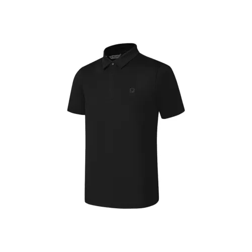 FILA Golf Series Темно-черный BK Мужское Поло