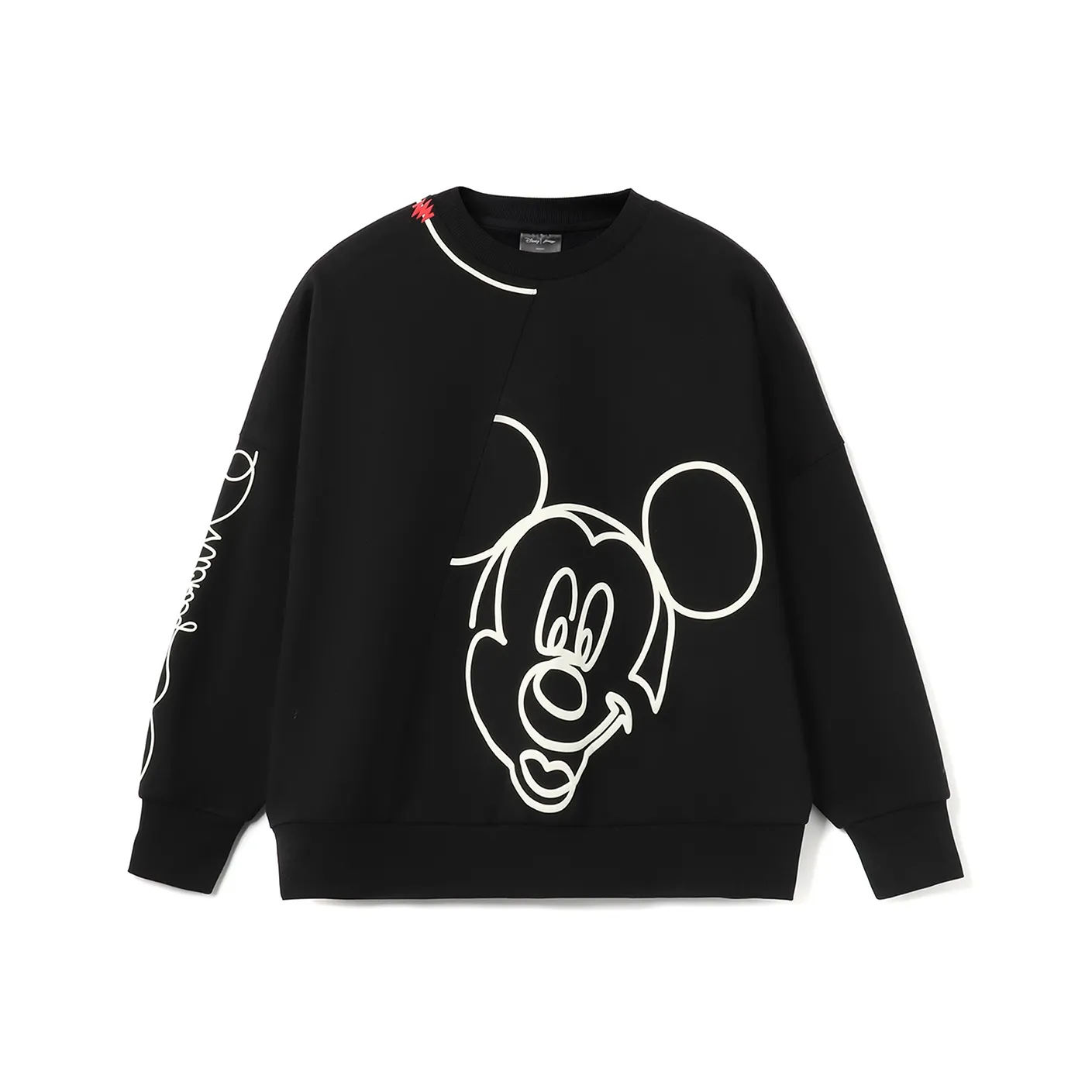 LiNing Disney Sweatshirt Winter Women's Black