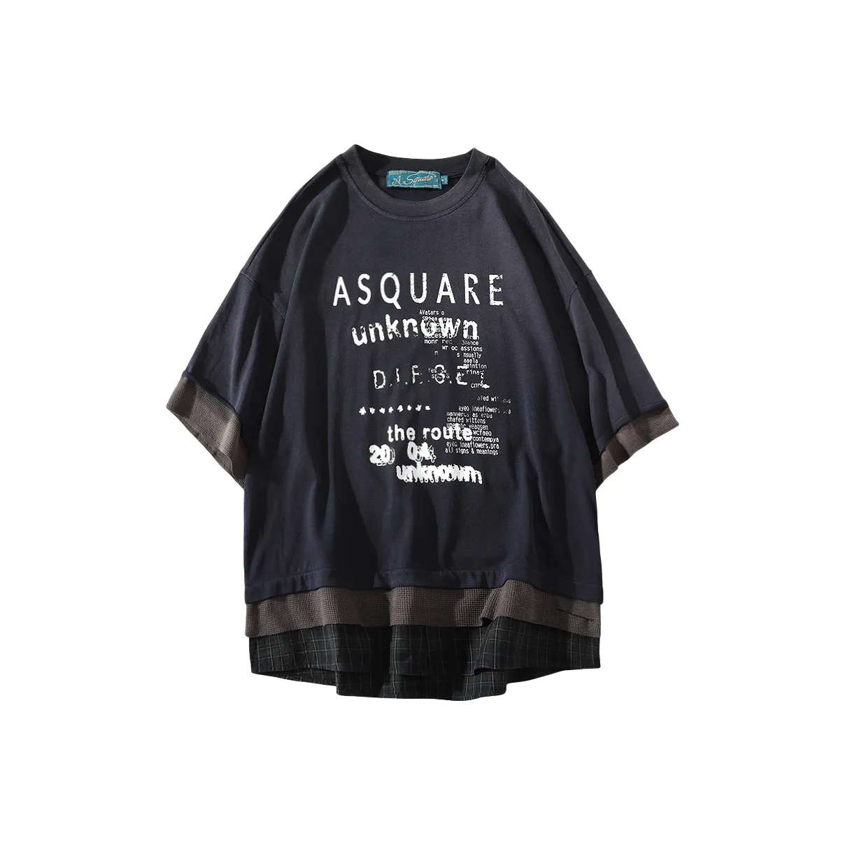 A SQUARE ROOT T Shirt Unisex Navy Blue