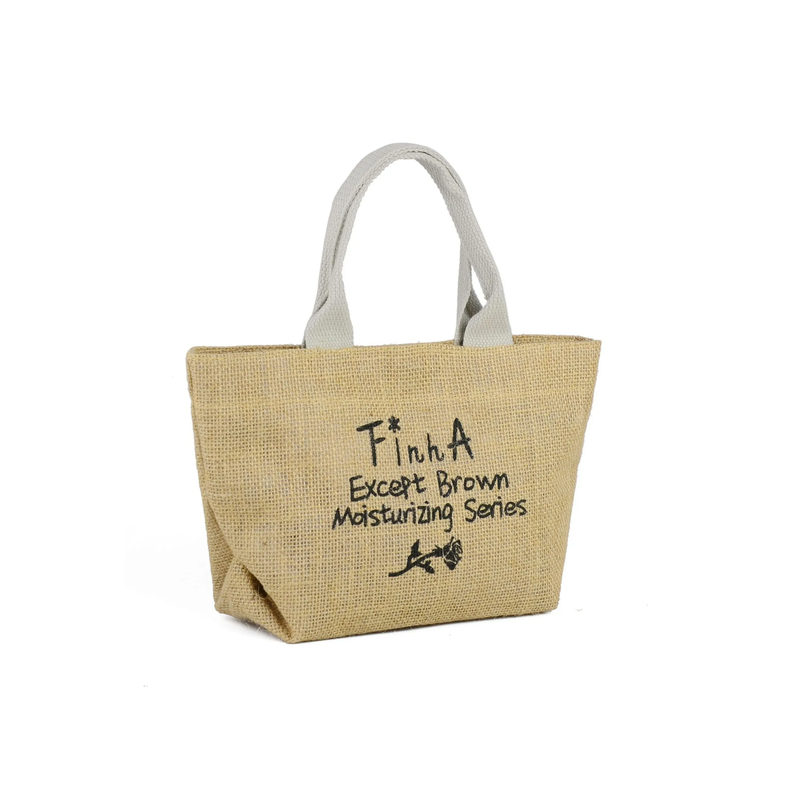 WW 0114 Hemp Экологичная Сумка для покупок Художественный стиль Стиль Мори Минималистский стиль Портативная Конопляная Сумка Косметичка