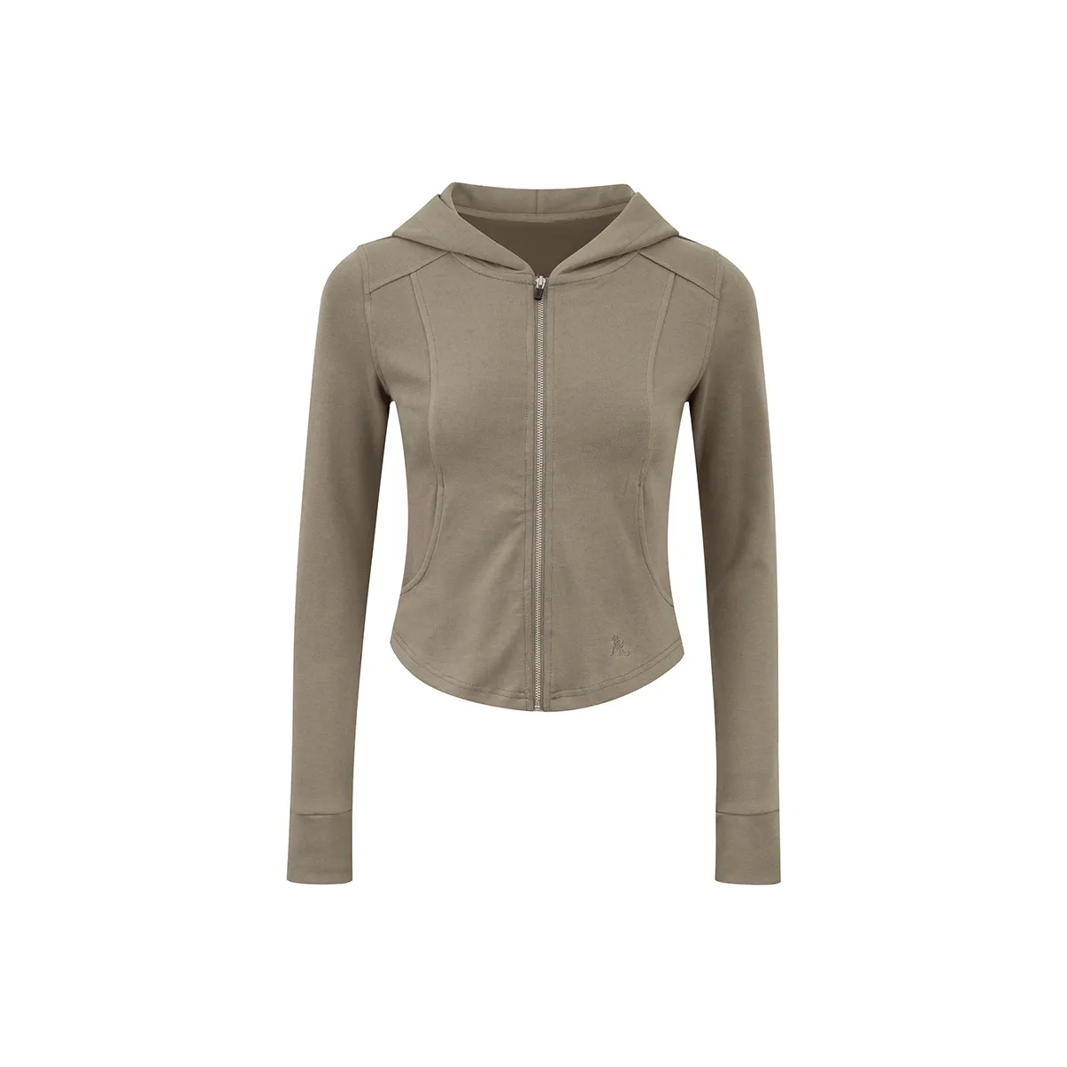 Ariseism С капюшоном Йога Wear Свитшот Пальто+Брюки Двухкомпонентный Комплект Осенний Зимний Новинка Женские