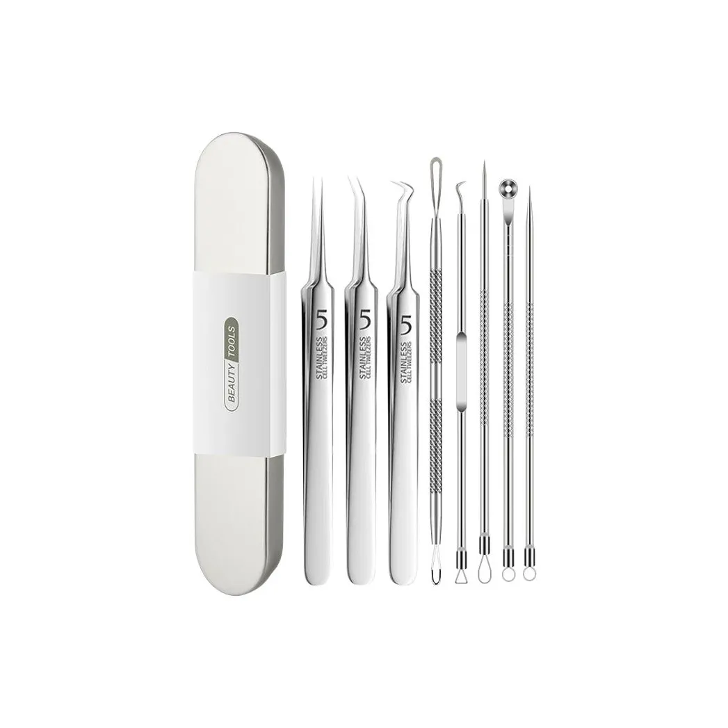 XIAOTIANLAI Красота Клиника BLACKHEAD Инструмент для извлечения черных точек Селл Пинчер для удаления черных точек Набор инструментов для извлечения прыщей