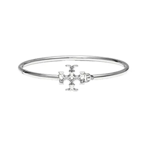 Tory Burch Eleanor Латунные Браслеты Серебряные Женские