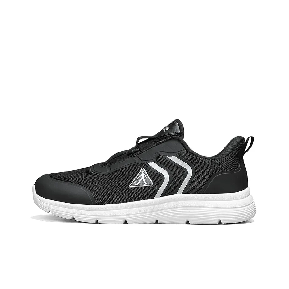 ZULIZ Cushioned Slip-Resistant Abrasion-Resistant Breathable Casual Shoes Unisex Black