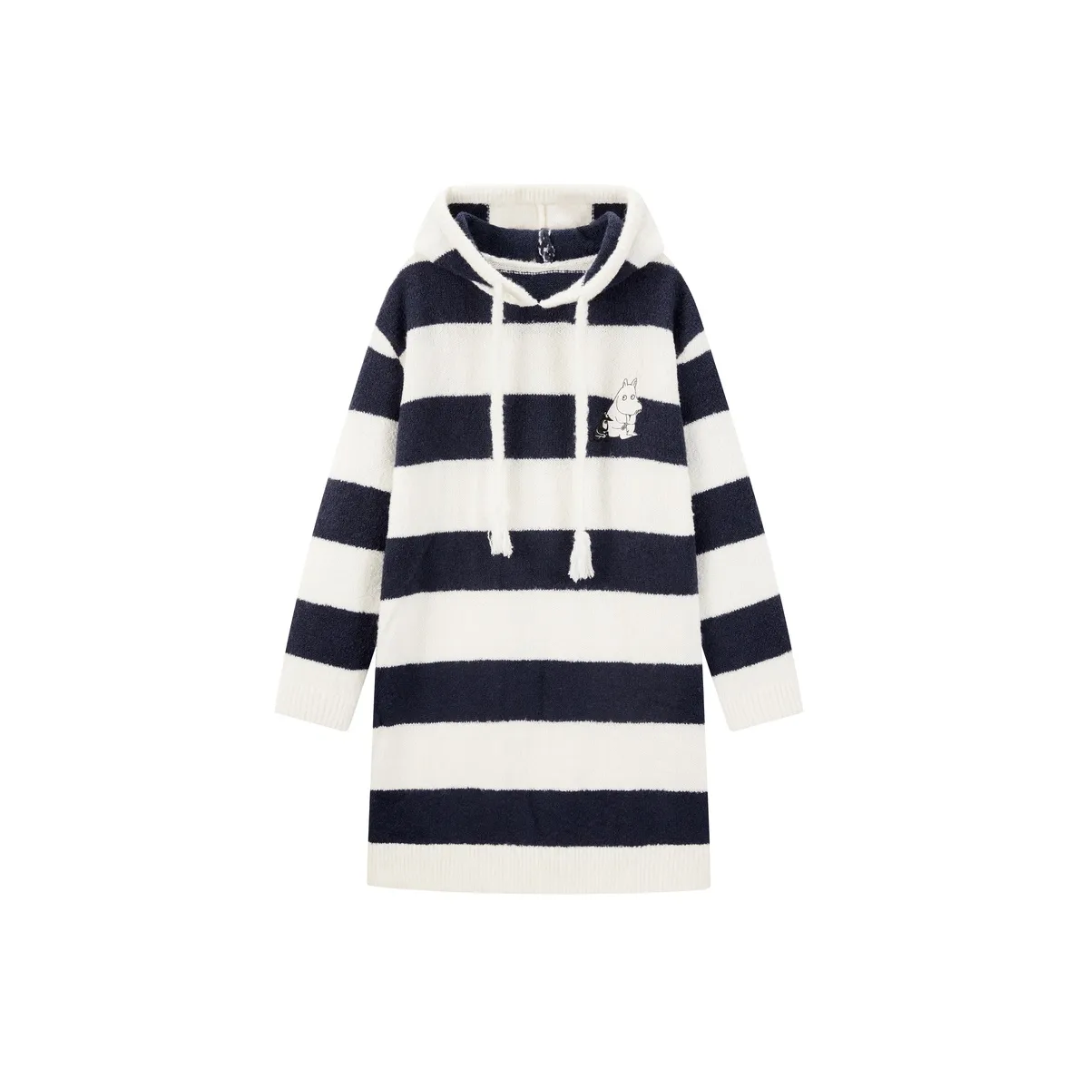 LEDIN Темно-синий Женские Длинные Платья с Рукавами