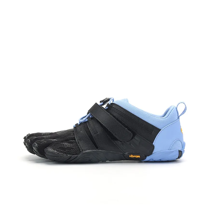 Vibram Slip-Resistant Support Quick-Dry Low-Top Training Shoes Women's Black Blue Вибран Антислип Поддержка Быстросохнущий Низкий Верх Кроссовки для Тренировок Женские Черный Синий