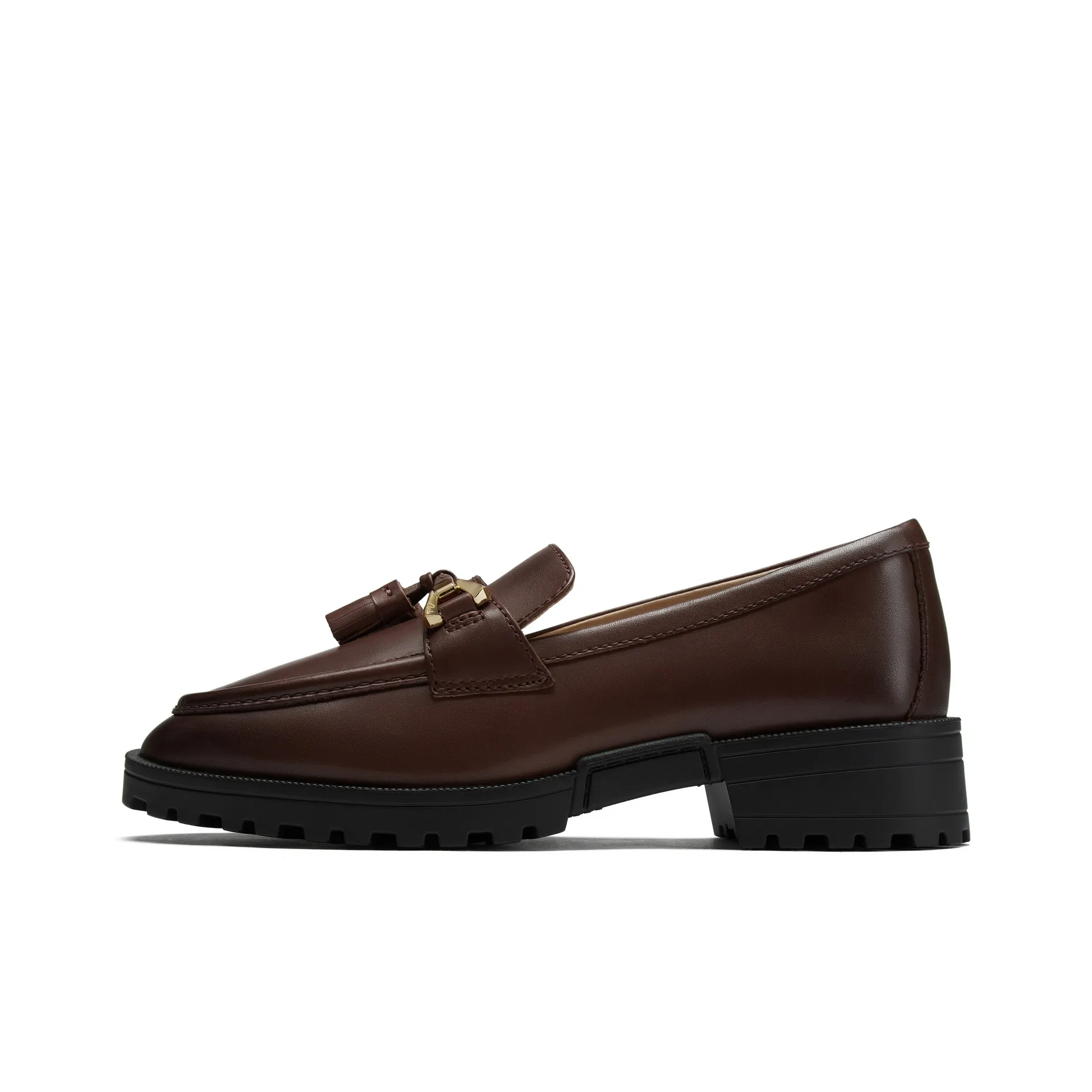 Clarks Лоферы Темно-кофейный 261807074 Женские