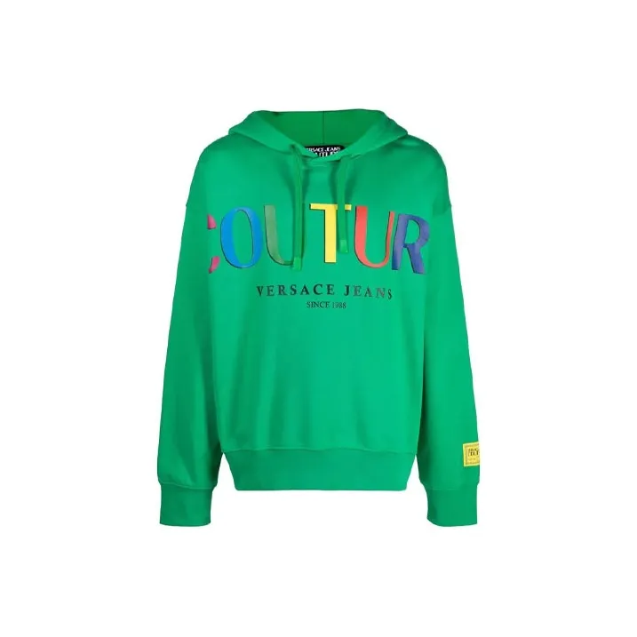 VERSACE JEANS COUTURE Sweatshirts Men's Green