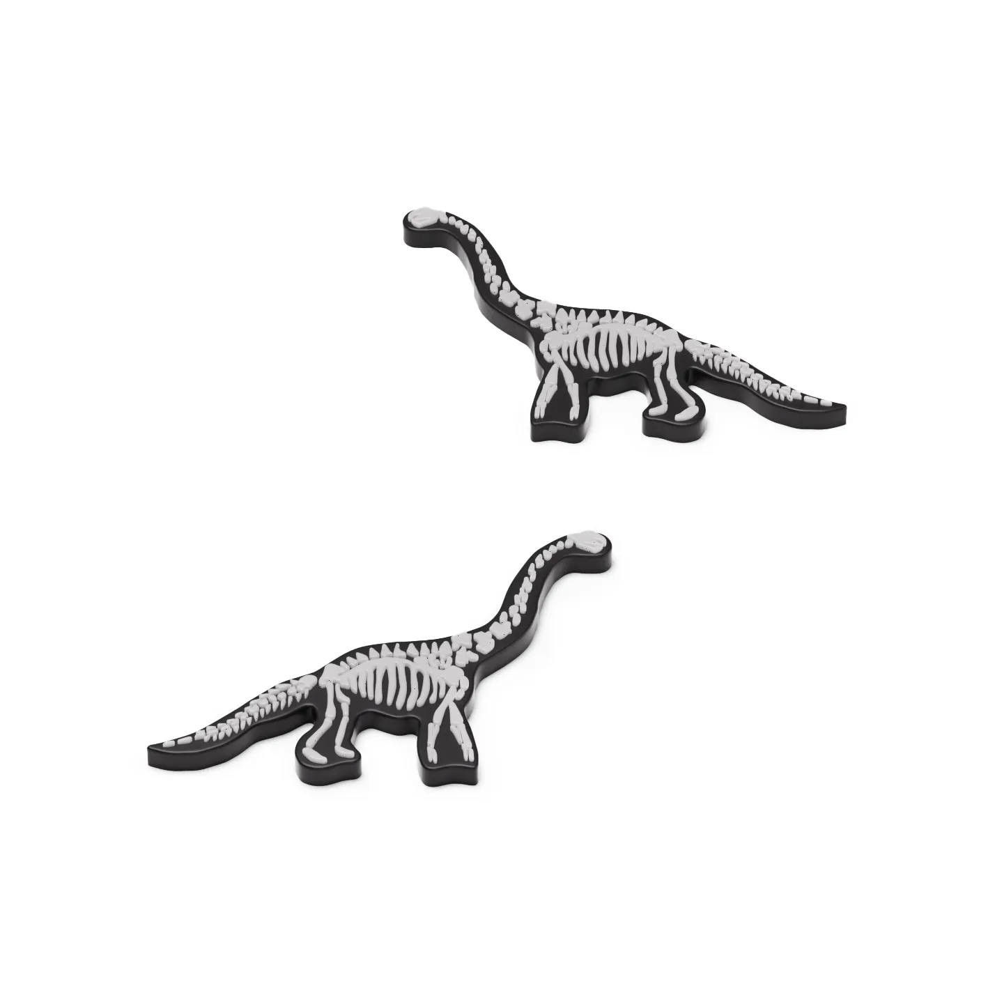 HelloSlippers Динозавр Окаменелость T Rex Окаменелость PVC Ночной свет Украшения для обуви Унисекс