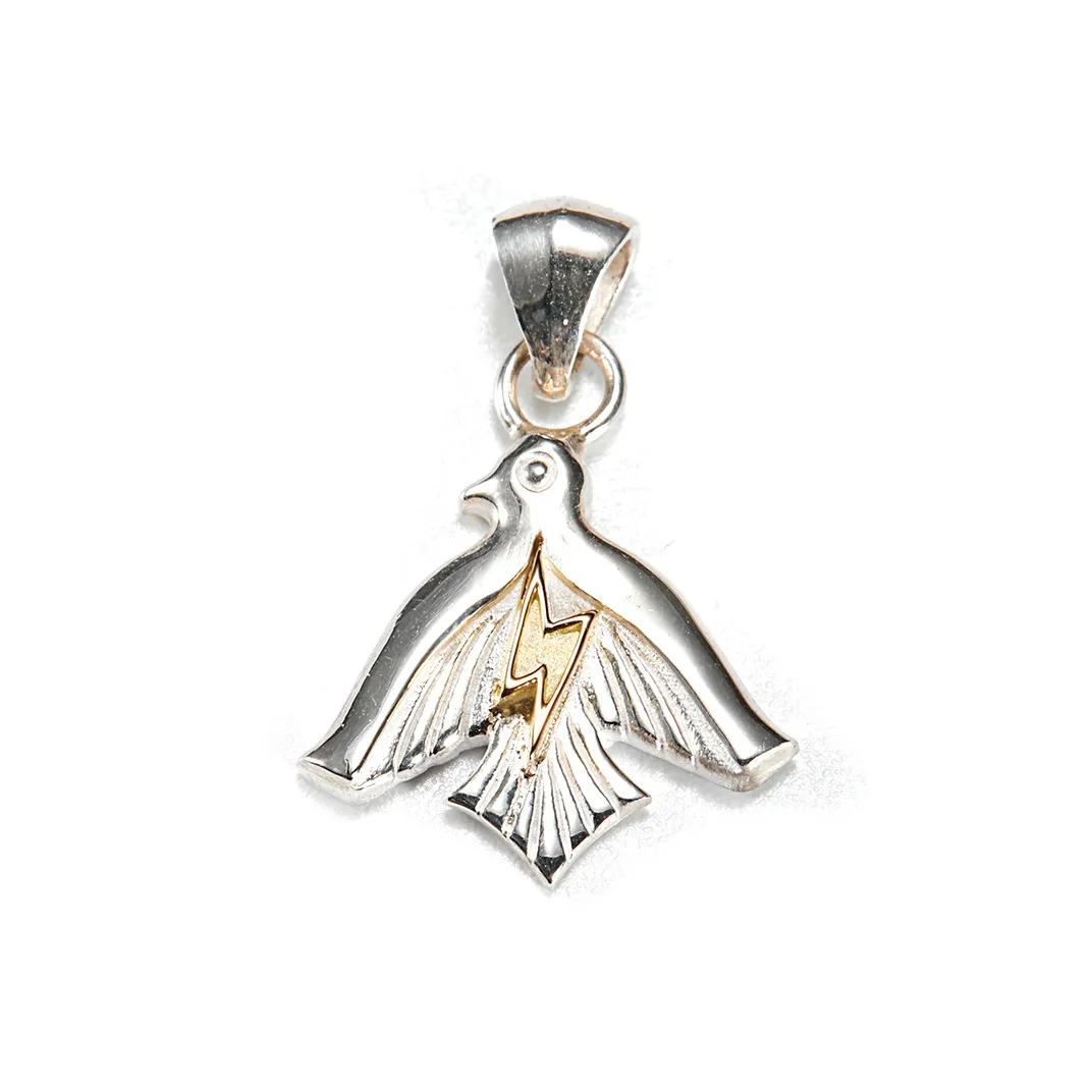 GOD SUNS 950 Серебряный 18K золото Шармы Подвески Унисекс