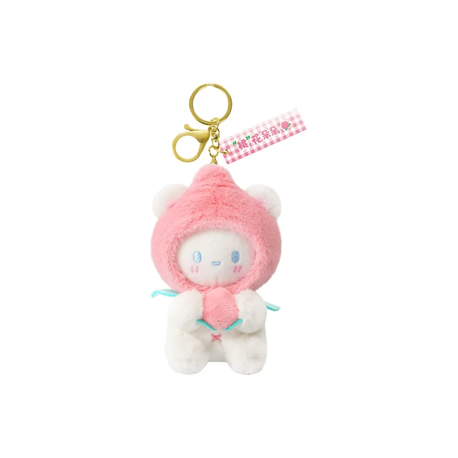 POTDEMIEL Персик BoBoo Медвежонок Кукла Плюшевая Подвеска 11 см Рекомендуемая высота