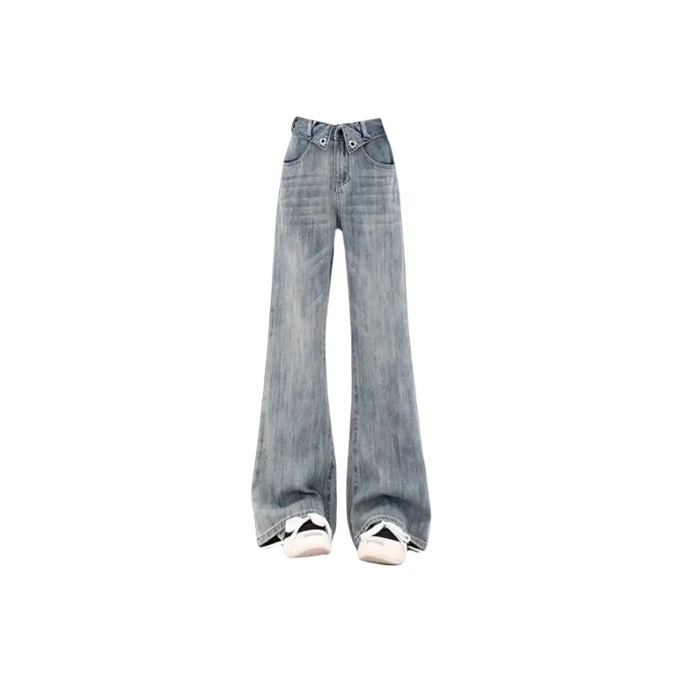 MIMOSA CHUR Синие Женские Джинсы