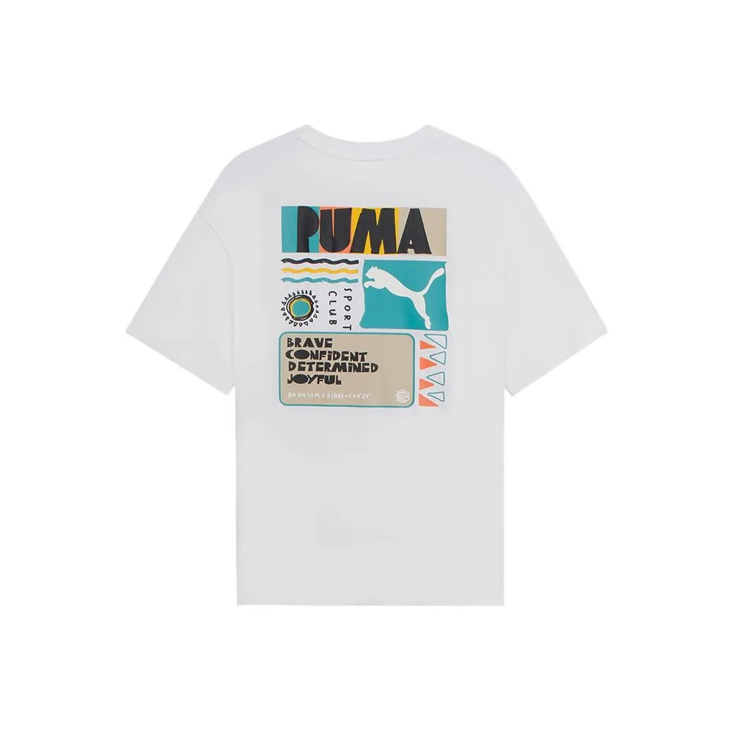 PUMA T Shirts Men's White