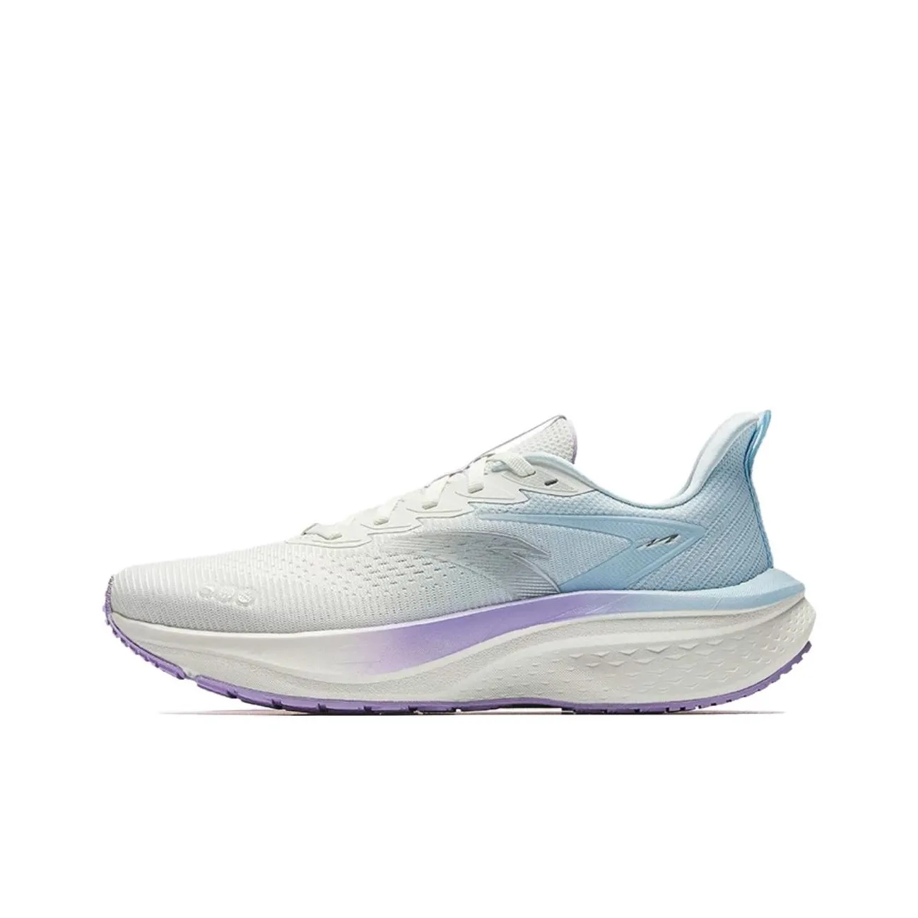 ANTA Mach 5 SE Slip-Resistant и Breathable Low-Top Повседневные Беговые кроссовки Женские Белый Синий Фиолетовый