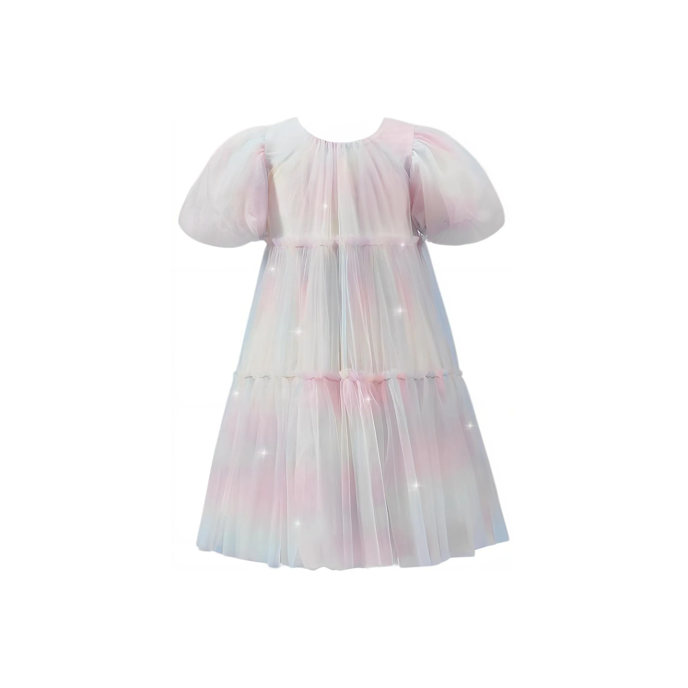 JELLYBABY Детское платье розового цвета для дошкольников