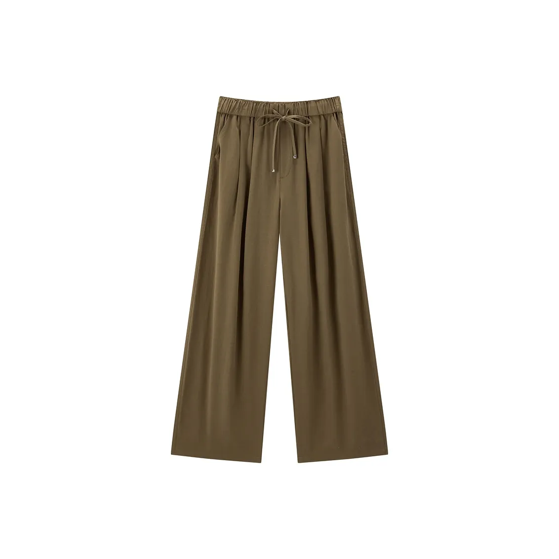 PEACEBIRD Сиреневый Коричневый Женские Повседневные Брюки