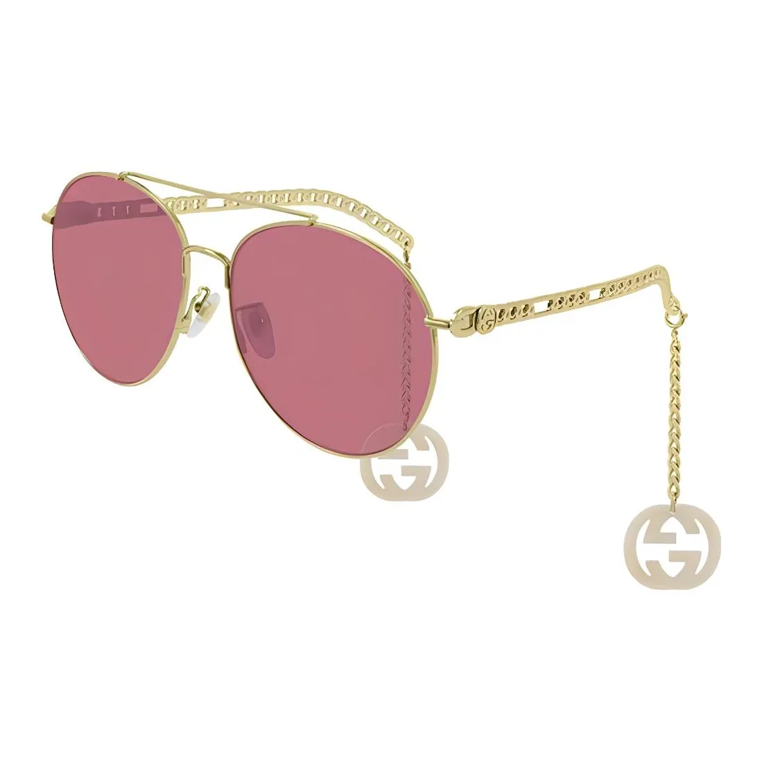 GUCCI Солнцезащитные очки Розовые Женские