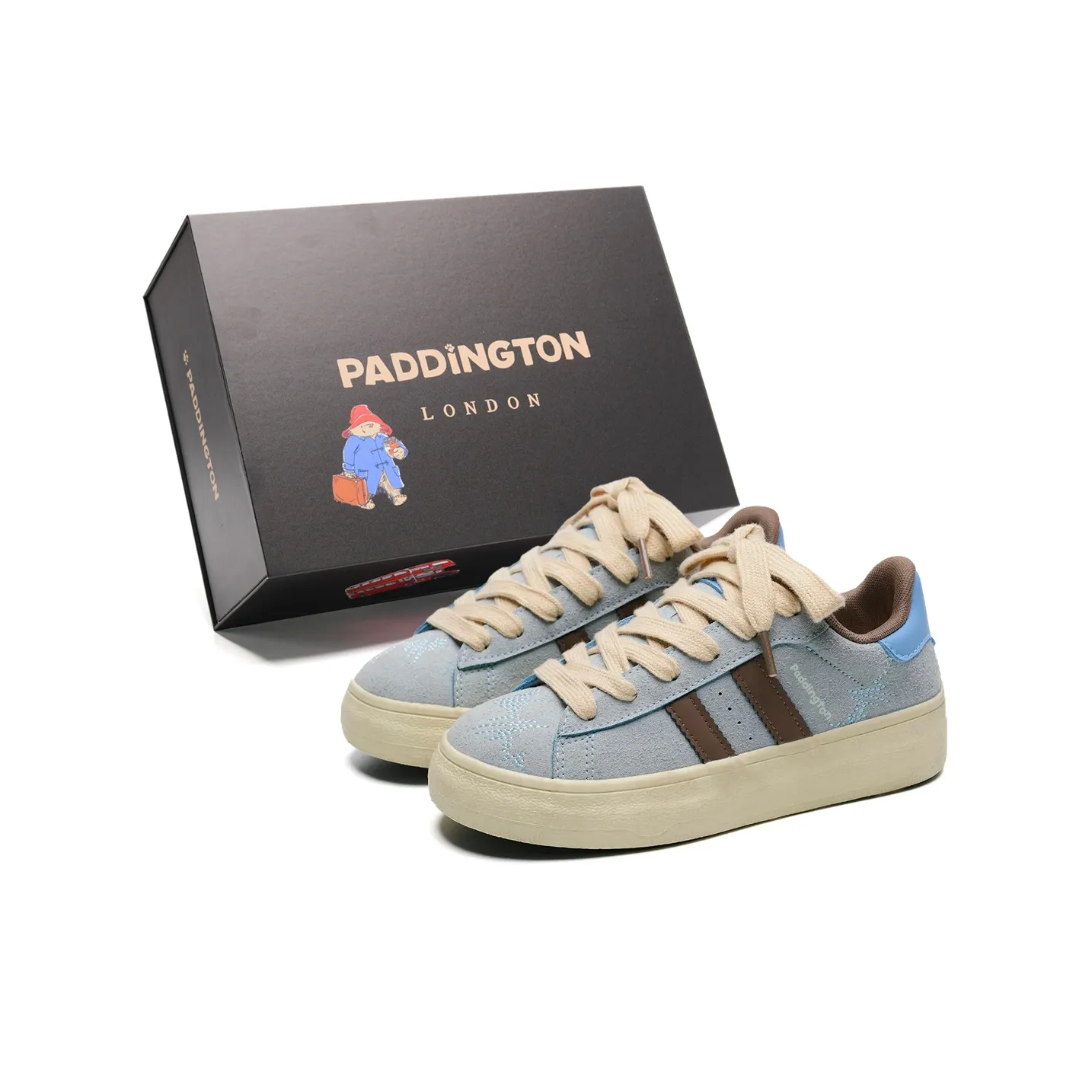 Paddington Медведи Амортизация Покрытие Устойчивое к истиранию Легкий Низ Резистентный Низ Топ Скейтборд Кроссовки Женские