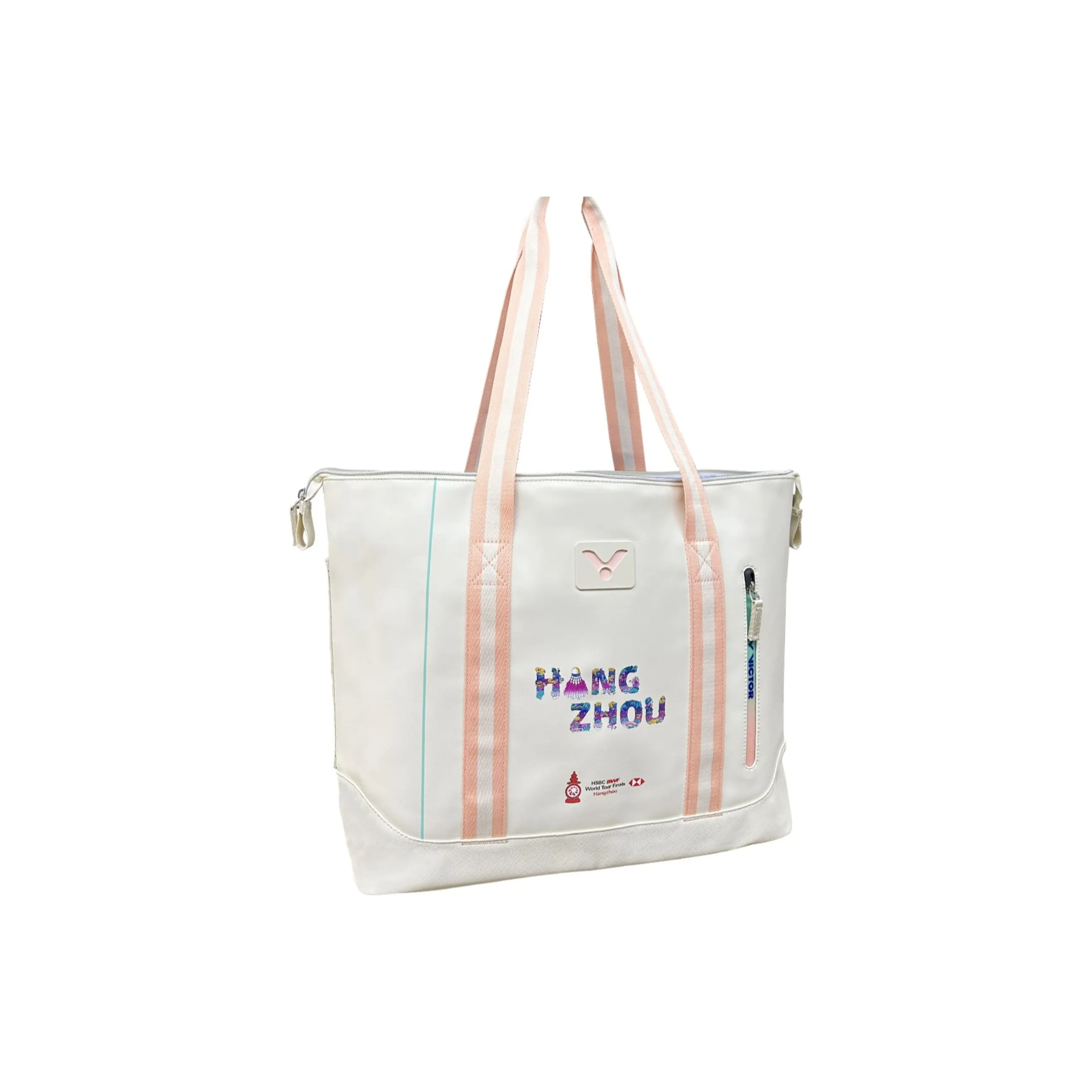 Victor Мягкий Водонепроницаемый ПУ (полиуретан) Сумка через плечо Стандартная Унисекс Розово-оранжевая