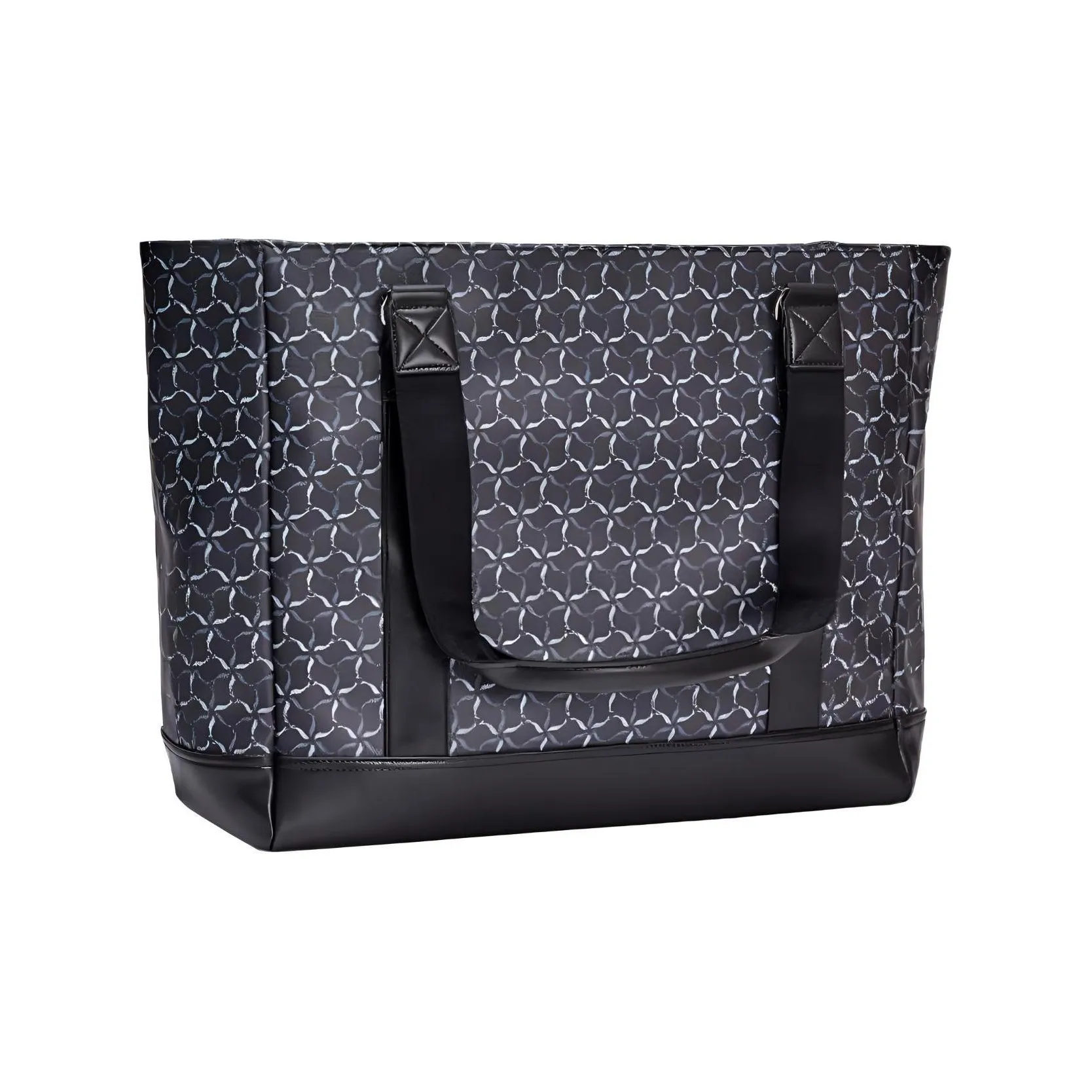 LI NING 1990 Нейлоновая сумка-тоут сумка через плечо унисекс чисто черная