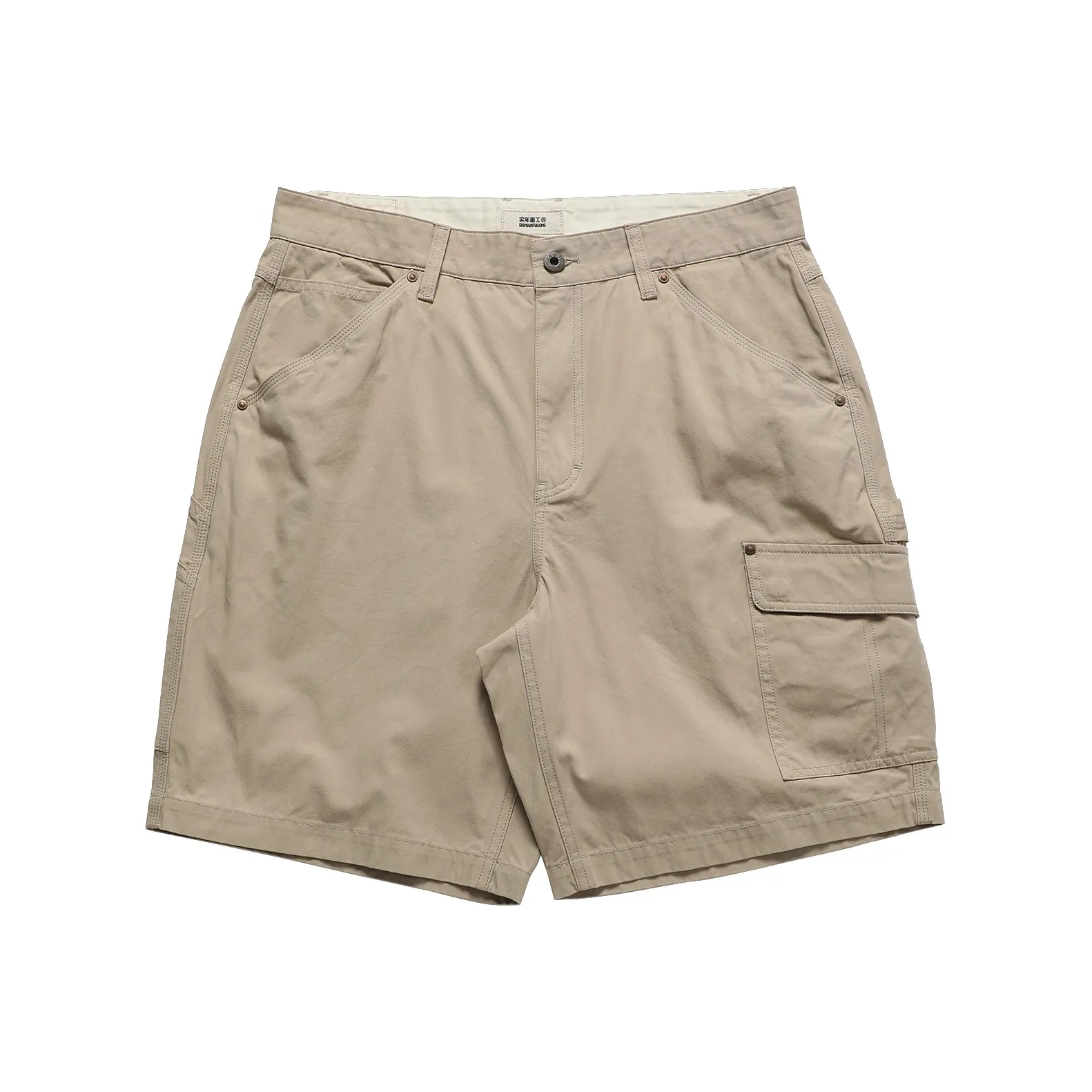 SHINIANFUGONG Карго шорты Мужские