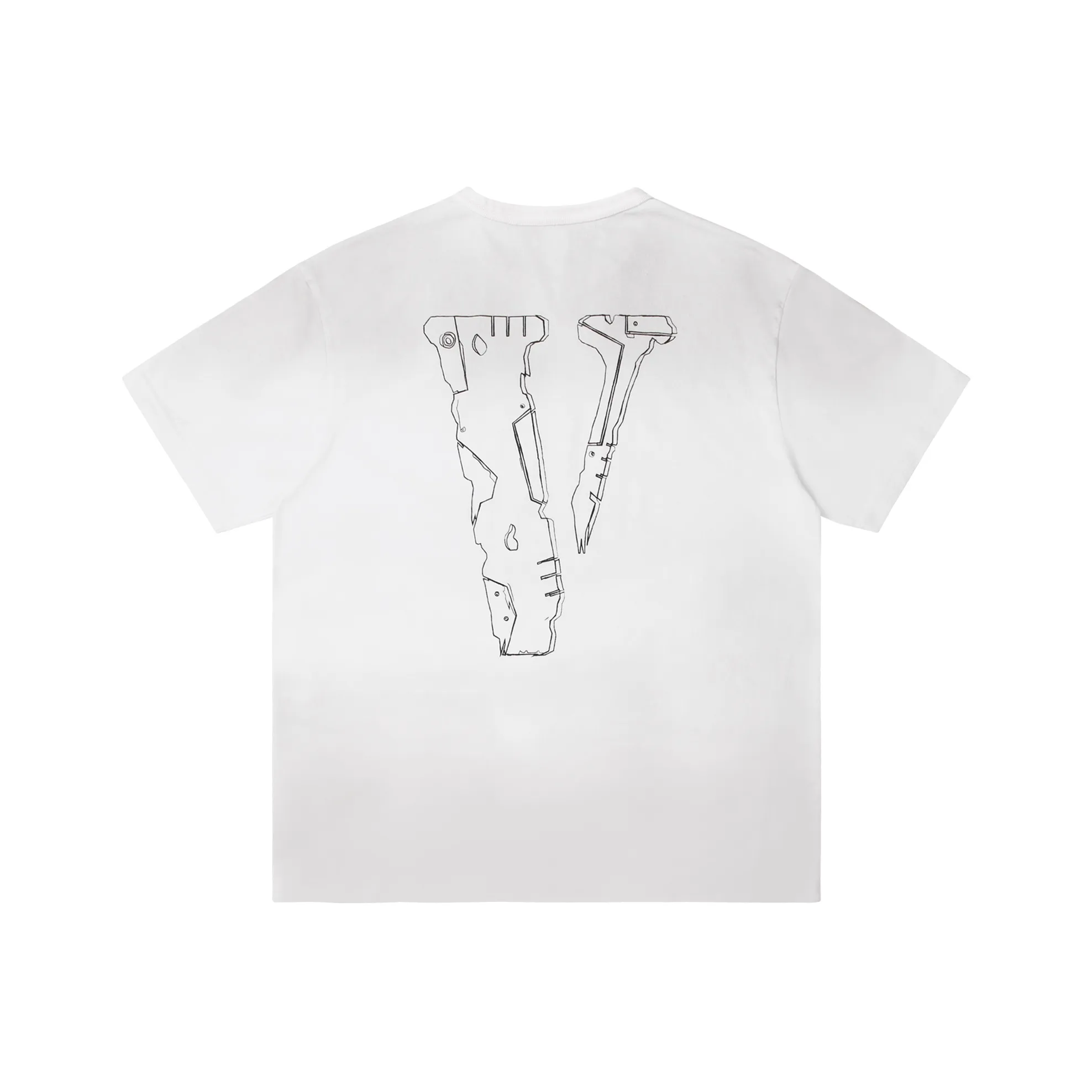 VLONE Белый черный Унисекс Футболка