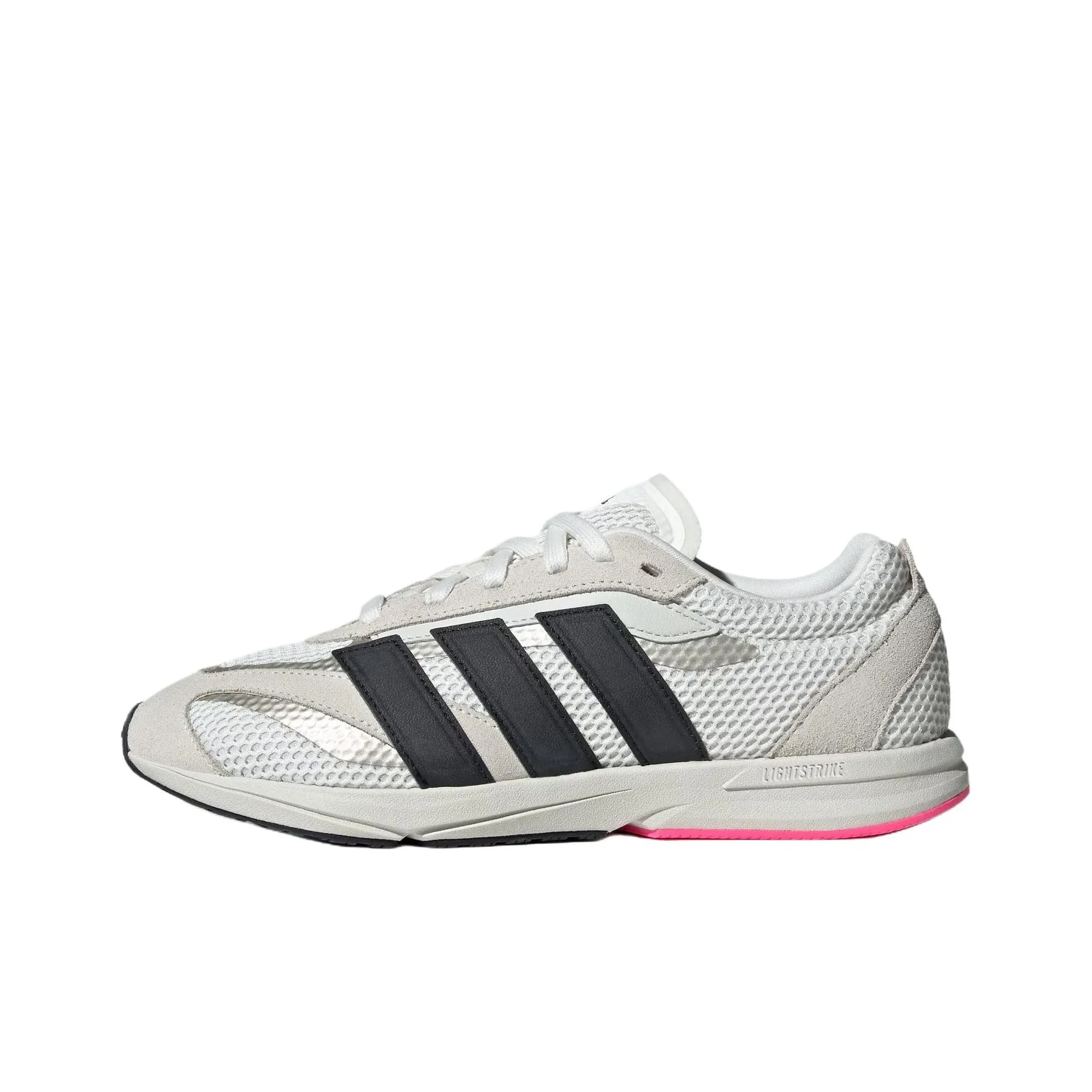 Adidas LIGHTBLAZE Износостойкий и Легкий Низкий Топ Повседневные Беговые кроссовки Женские Нефритовый Белый