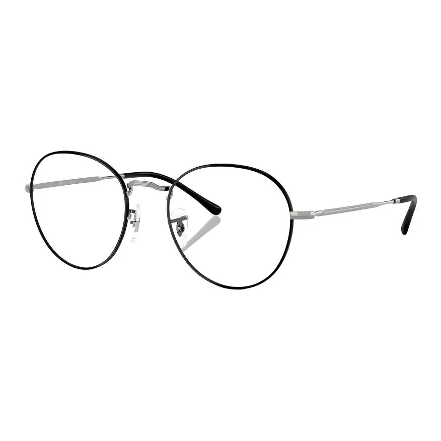 RayBan Металл Круглые Оправы для Очков Женские Черные