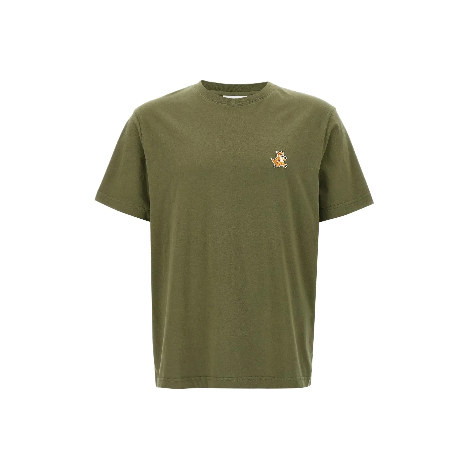 Maison Kitsune T-Shirt Мужской Зеленый