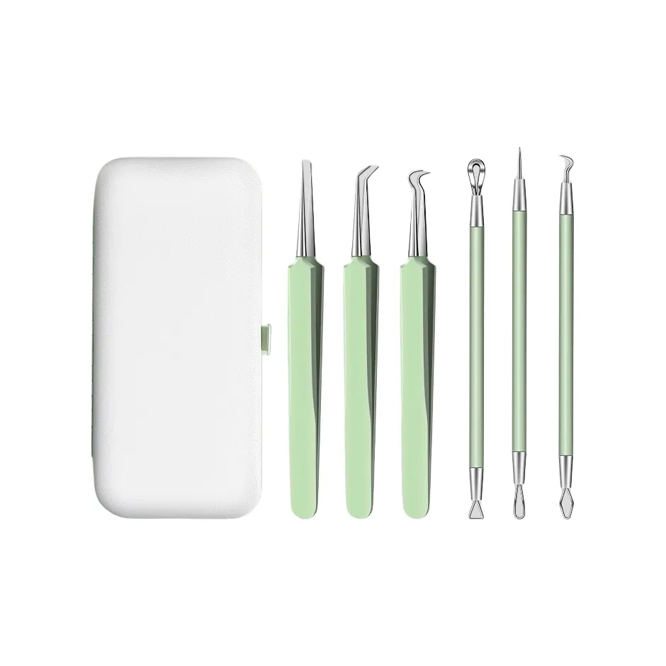 XIAOTIANLAI Селл Extractor BLACKHEAD Remover Пинцет Красота Салон Ультра Тонкий Набор для Экстракции Пор Инструмент для Экстракции АКНЕ