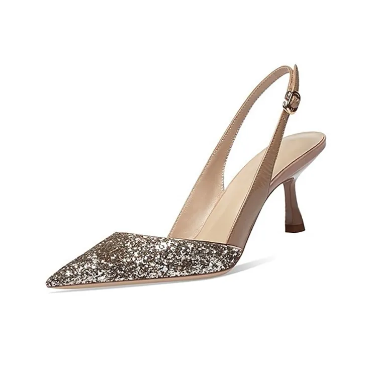 Xingdiman Высокие каблуки Женские Nude