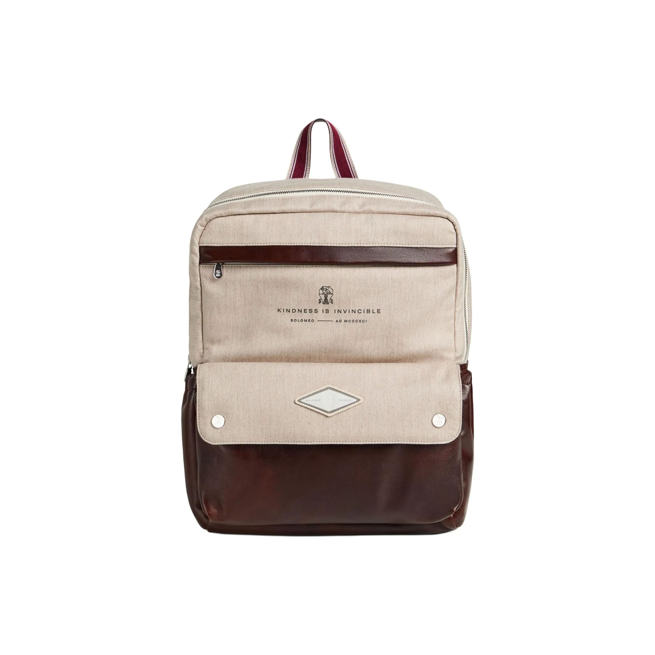 Brunello Cucinelli Kids Patch detail Backpack