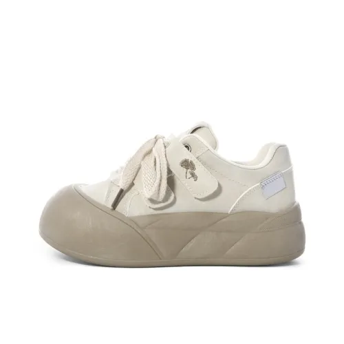 The New Age Family Кроссовки для скейтбординга Low Top Бежевые Женские