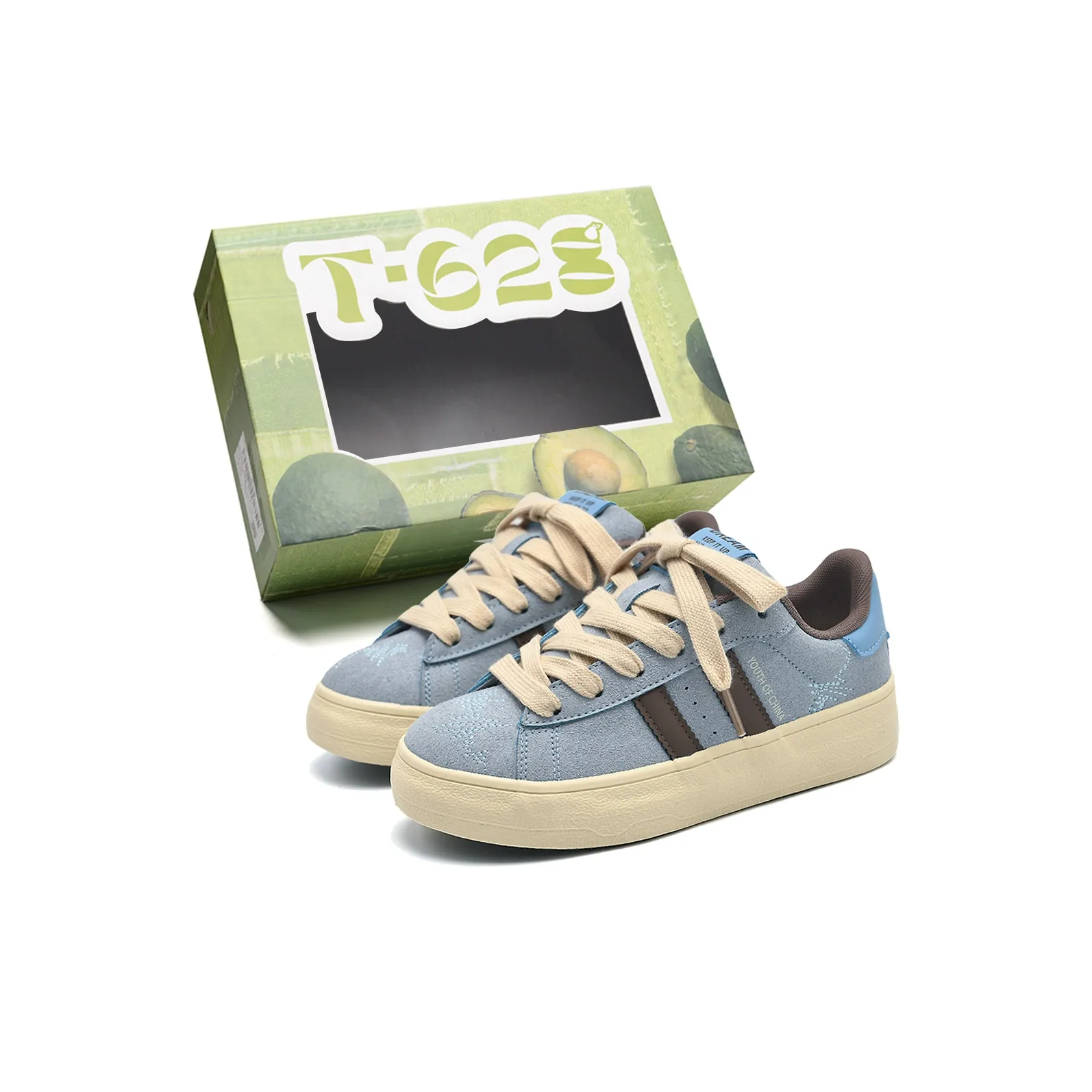 T628 Скейтборд Кроссовки Низкие Женские