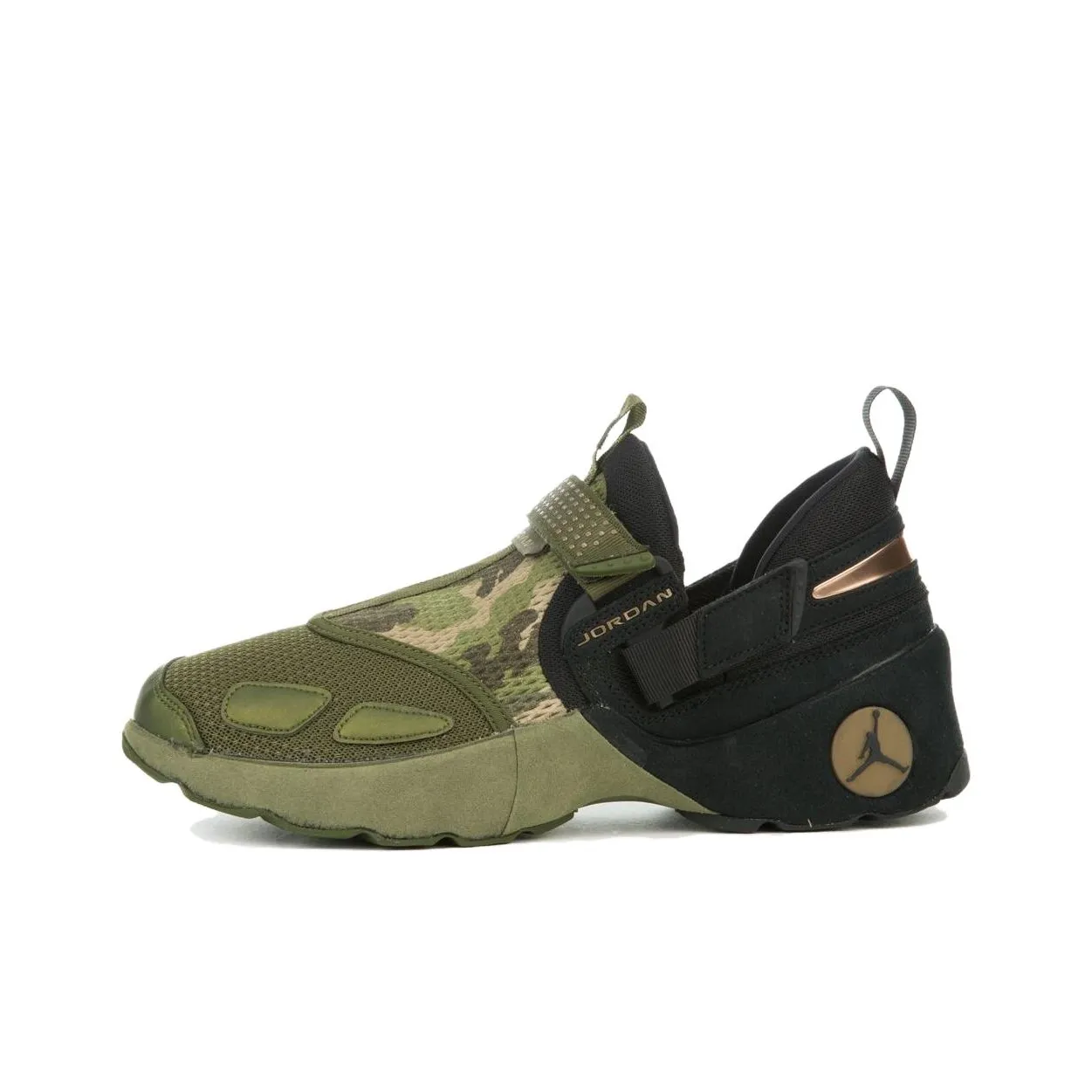 Джордан Trunner Slip-Resistant Abrasion-Resistant Low-Top Training Shoes Men's Green Black Джордан Trunner противоскользящие устойчивые к истиранию низкие кеды для тренировок мужские зеленый черный