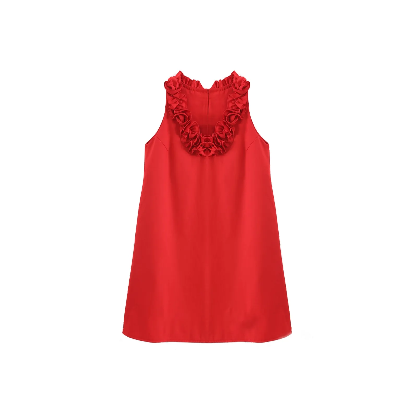 PAZZO Red Женские Платья без рукавов