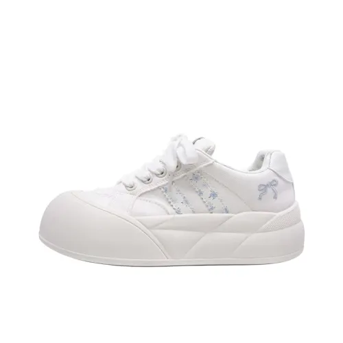 The New Age Family Кроссовки для скейтбординга Low Top Белый и Синий Цвет Женские
