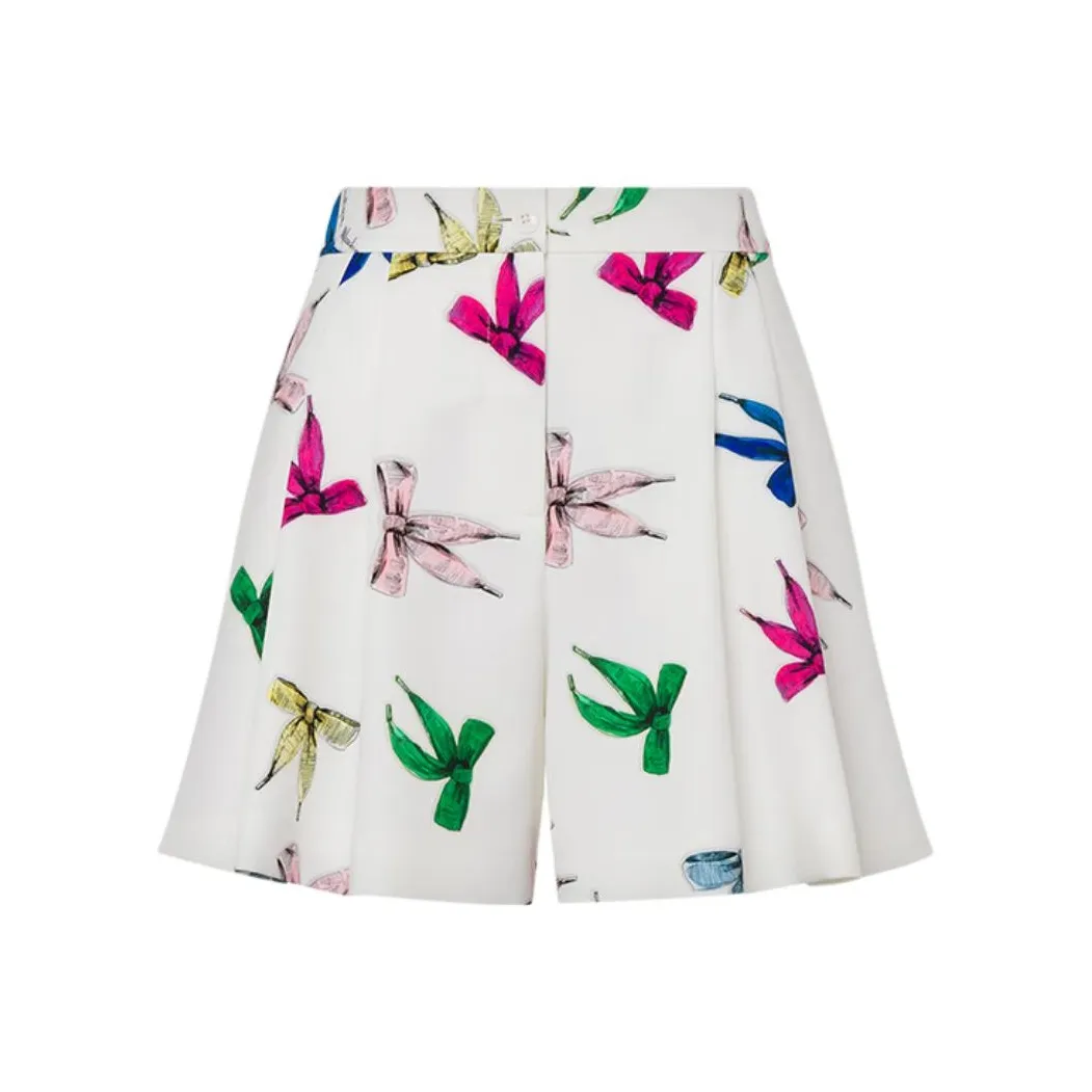 MOSCHINO Белые Женские Повседневные Шорты