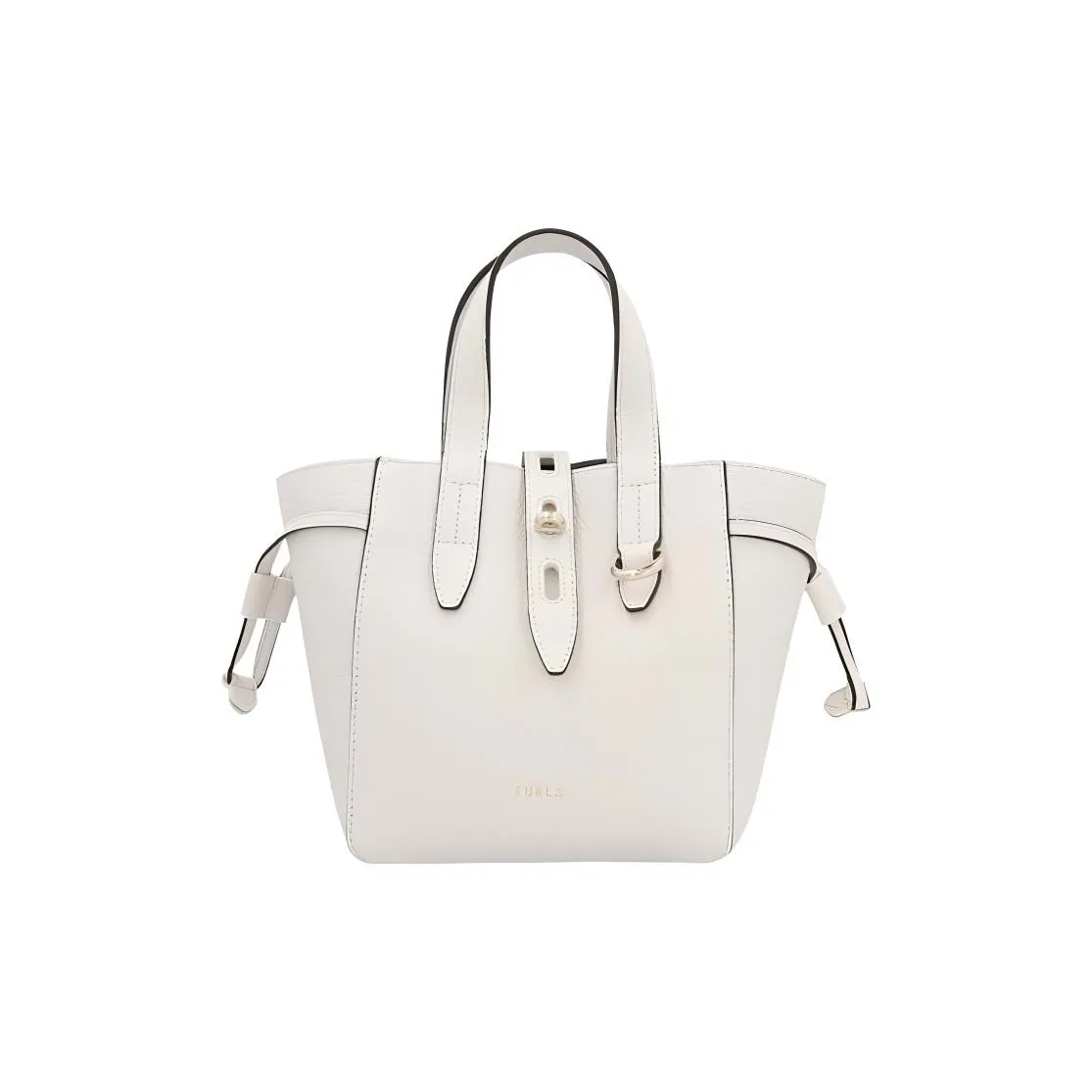 Furla Net Logo Detailed Tote Bag