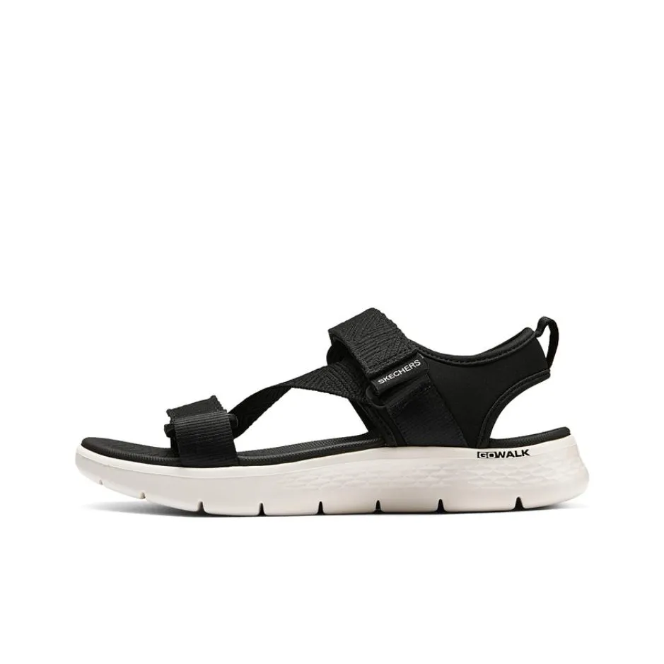 Skechers Пляжные сандалии Женские Черный Белый