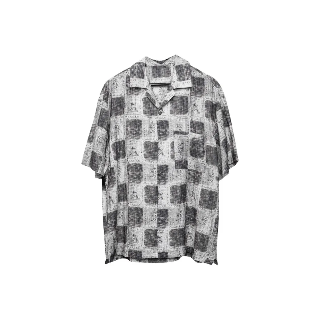 RAYSHOW Клетчатый Мужской Рубашки