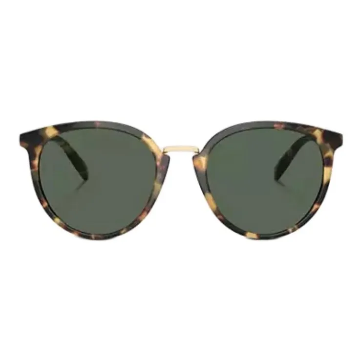 COACH Irregular Shape Sunglasses Unisex Turtle Shell